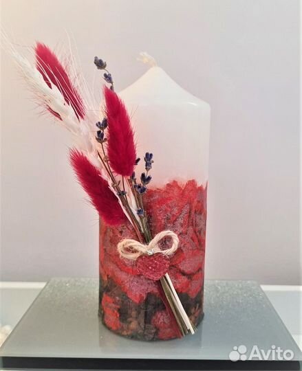 Подарочные (интерьерные) Свечи Ручной Работы