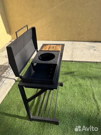 Мангал лофт «мини« с одной столешницей