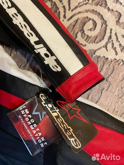 Мотокомбинезон Alpinestars мужской, нат. кожа