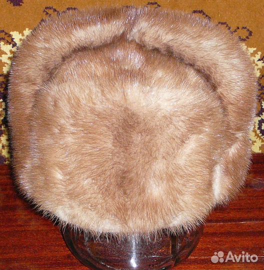Норковая шапка новая
