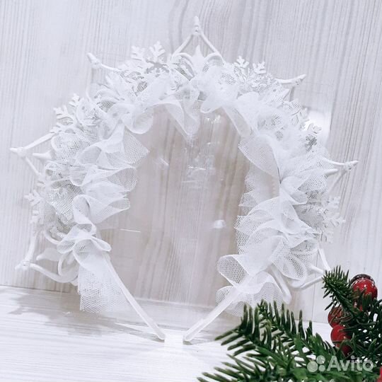 Ободки снежинки