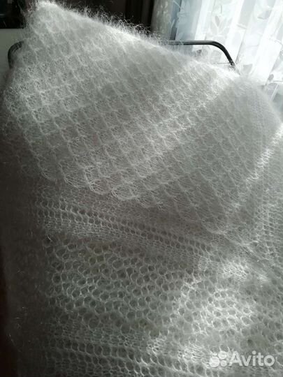 Плед, платок пуховый, большого размера