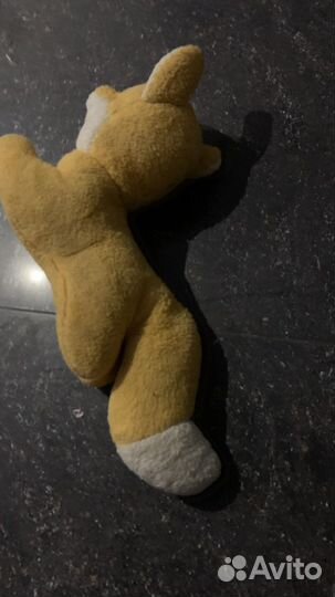 Мягкая игрушка лиса СССР