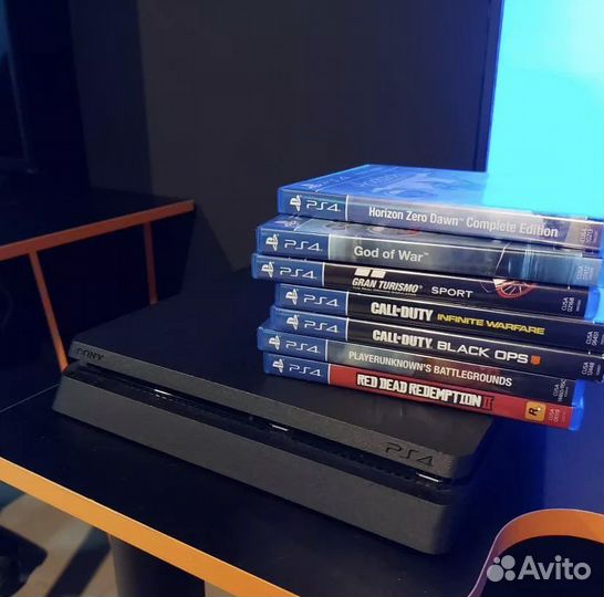 Sony PS4 + 78 игр
