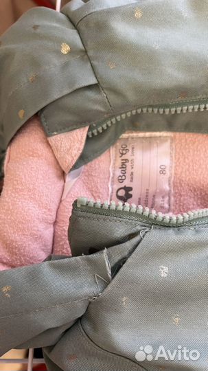 Зимний комбинезон для девочки 80 baby go