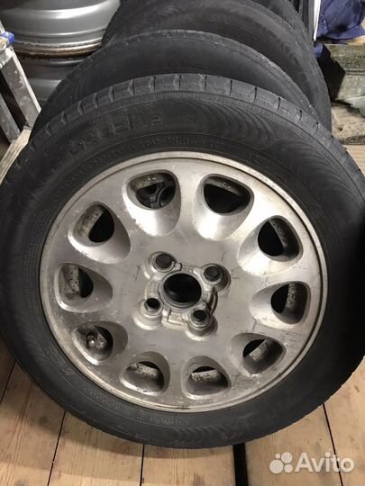 Колеса в сборе r14 летние на toyota