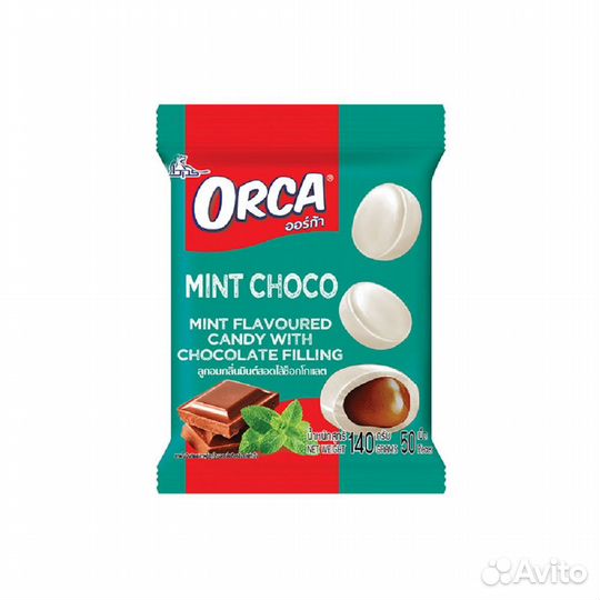 Конфеты карамельные Boonprasert Orca со вкусом мят
