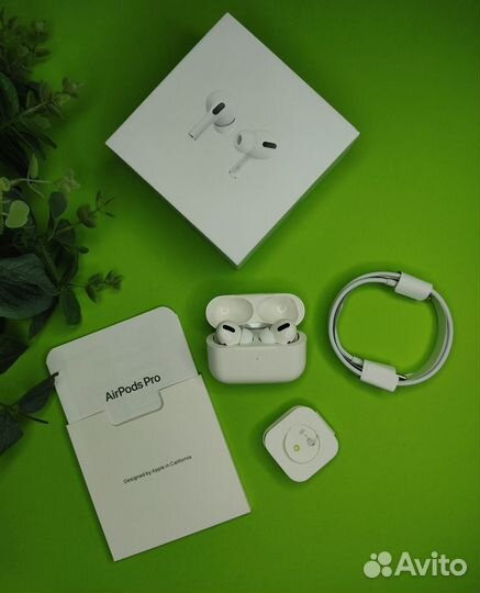 AirPods Pro 1:1(шумоподавление) +чехол в подарок