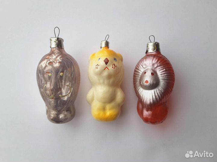 Старые елочные игрушки