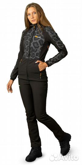 Костюм женский Багира (софт-шелл, черная пантера)