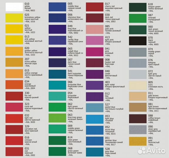 Универсальная акриловая краска для творчества