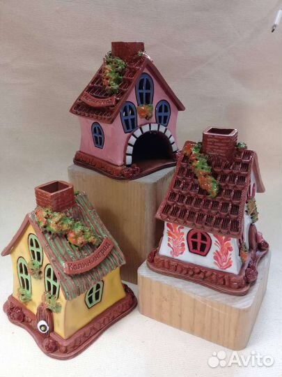 Домик подсвечник 