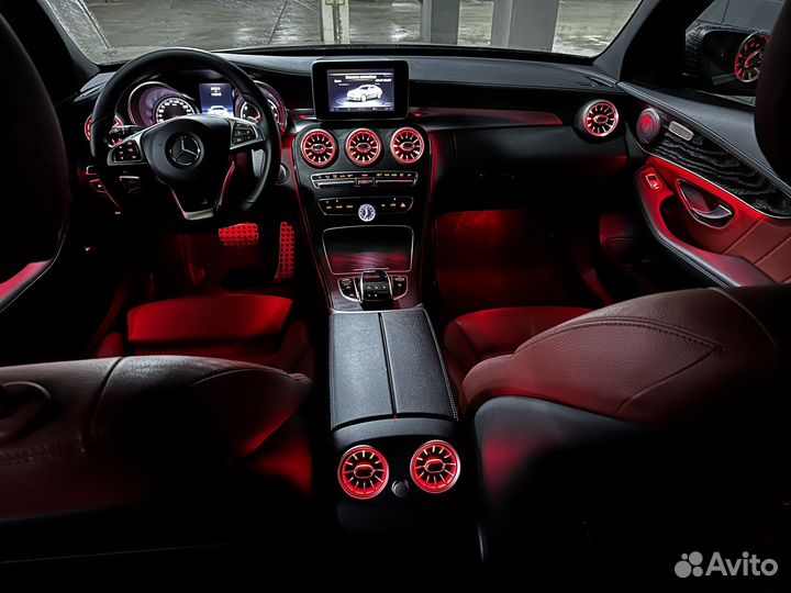 Подсветка салона Mercedes W205 / GLC X253