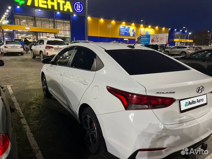 Hyundai Solaris 1.6 МТ, 2018, 116 000 км