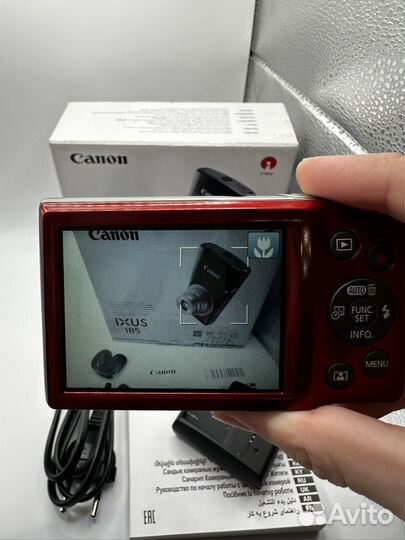 Фотоаппарат Canon Ixus 185 Red