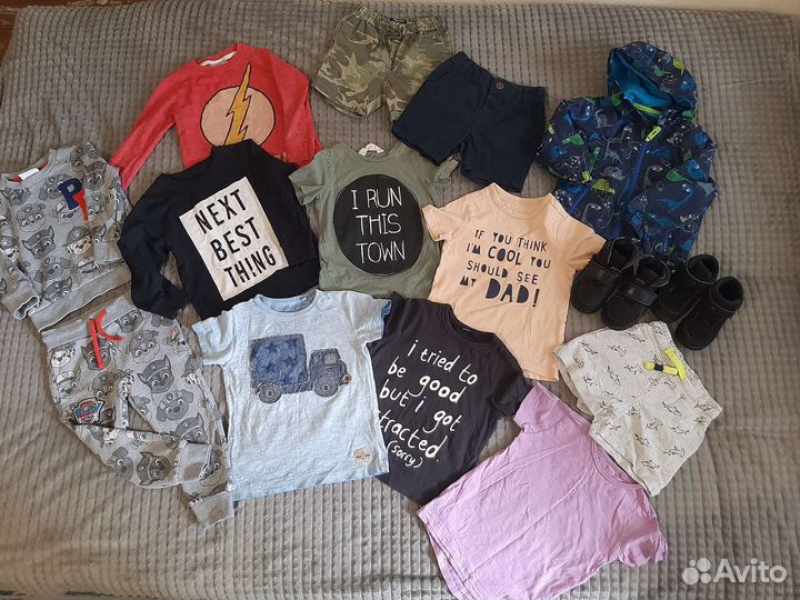 Пакет вещей на мальчика 2-3 года
