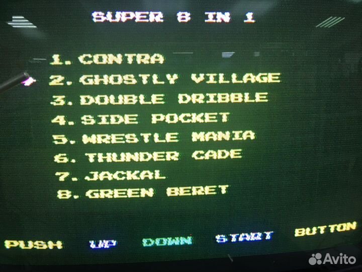 Картридж 8 в 1 для Dendy