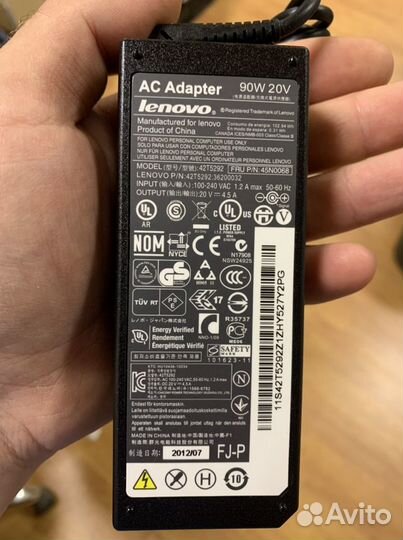 Блок питания Lenovo IdeaPad V580C