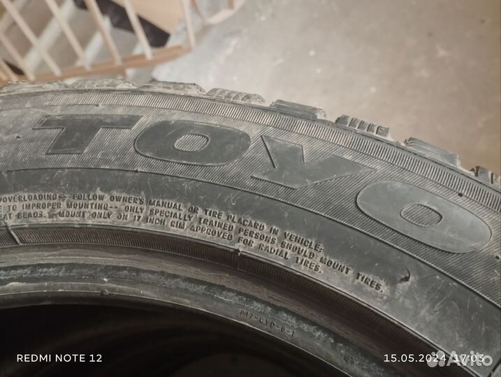 Toyo Observe G3-Ice 225/55 R17