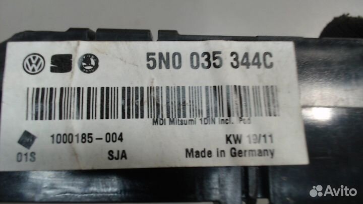 Блок мультимедиа Volkswagen Golf 6, 2011