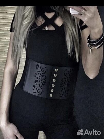 Ремень широкий женский