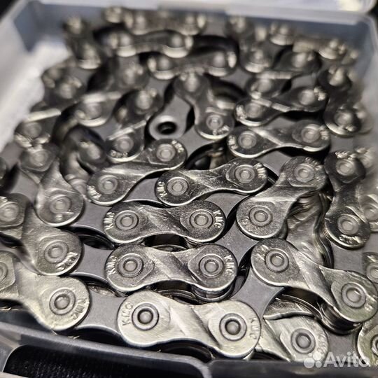 Цепь KMC X9 Silver-Gray, 9 ск, 114 / 116 звеньев