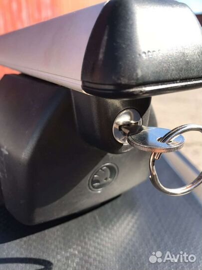 Багажник на рейлинги Skoda