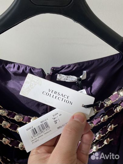 Платье 44,46 versace collection