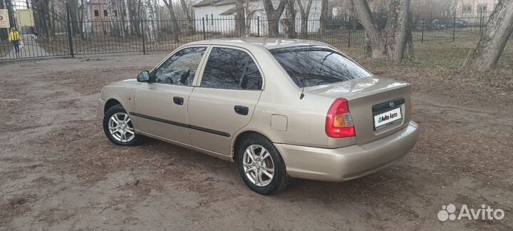Hyundai Accent 1.5 МТ, 2005, 184 700 км