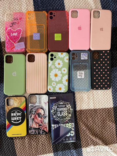 Чехол на iPhone 11 и новое защитное стекло