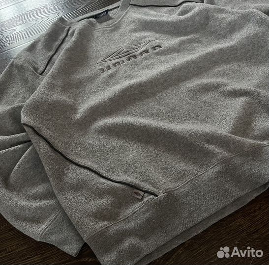 Umbro vintage(оригинал) кофта флис свитшот