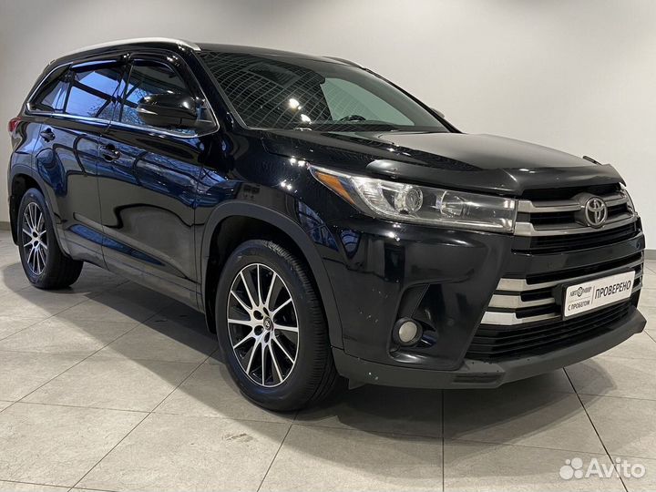 Toyota Highlander 3.5 AT, 2017, 287 880 км