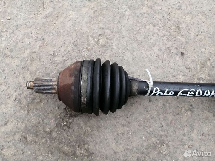 Полуось Привод Левый Фольксваген Поло Седан