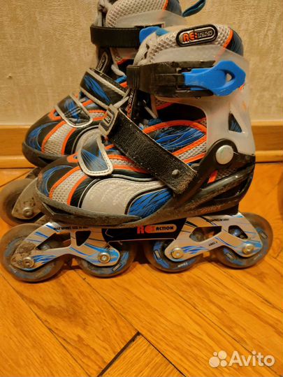 Роликовые коньки детские раздвижные