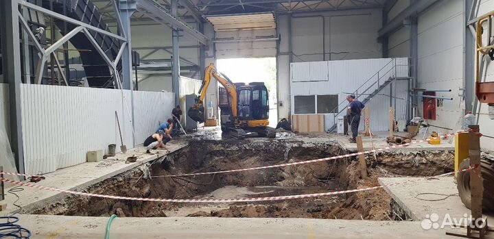 Аренда мини экскаватора jcb