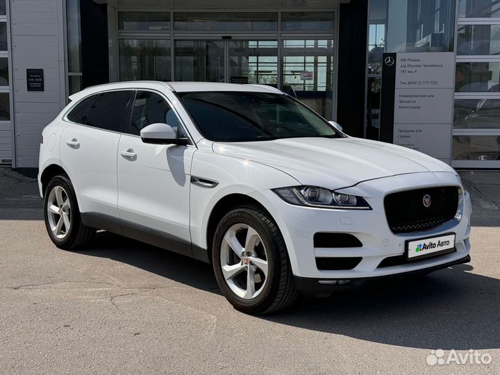 Jaguar F-Pace 2.0 AT, 2018, 126 750 км