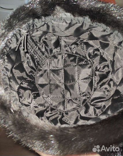 Шапка Берет норка р 54-58