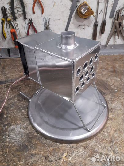 Теплообменник для зимней палатки