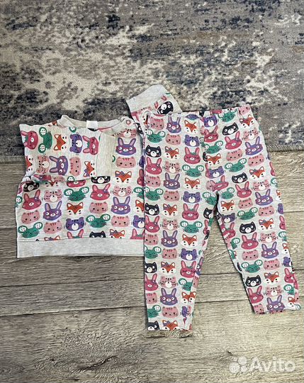 Детские вещи пакетом 74 80 на девочку