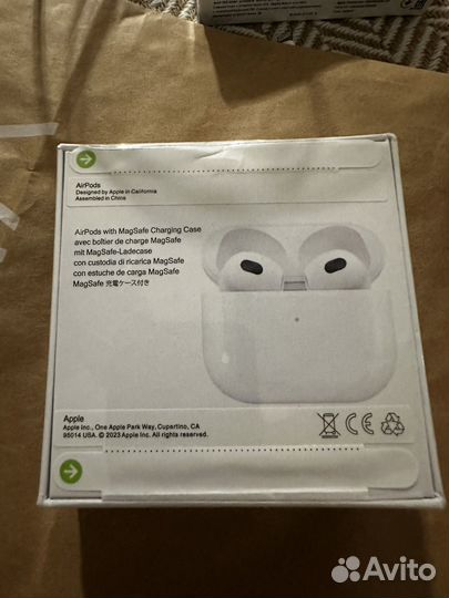 Беспроводные наушники airpods 3