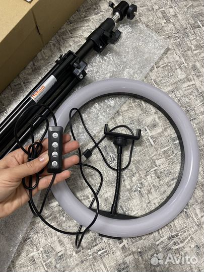 Кольцевая лампа Rekam RL-31 новая