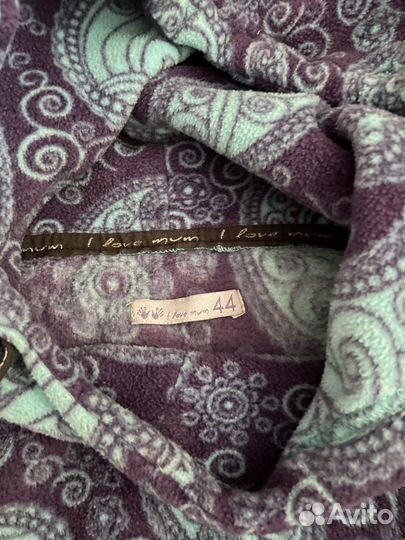 Флисовая кофта для кормящих мам