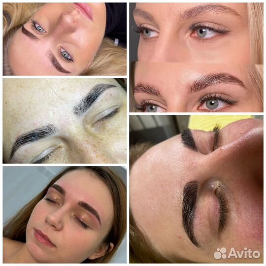 Оформление бровей