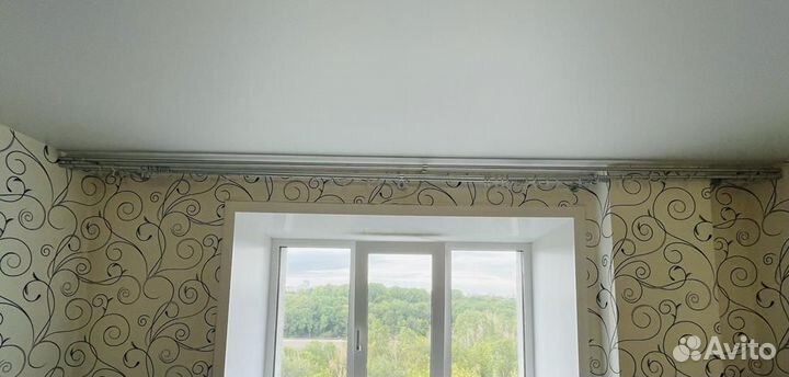 Карниз для штор двухрядный, трехрядный