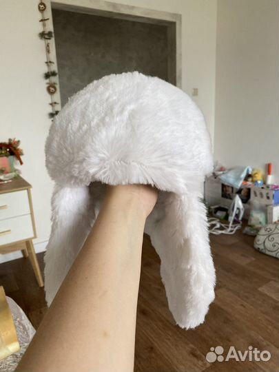Шапка ушанка женская искуственный мех
