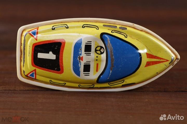 Игрушка Лодка Катер №1 Жесть СССР