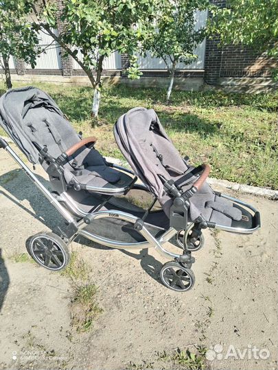 Коляска для двойни fd design zoom 2в 1