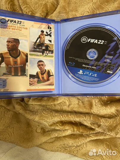 Fifa 22 ps4 диск