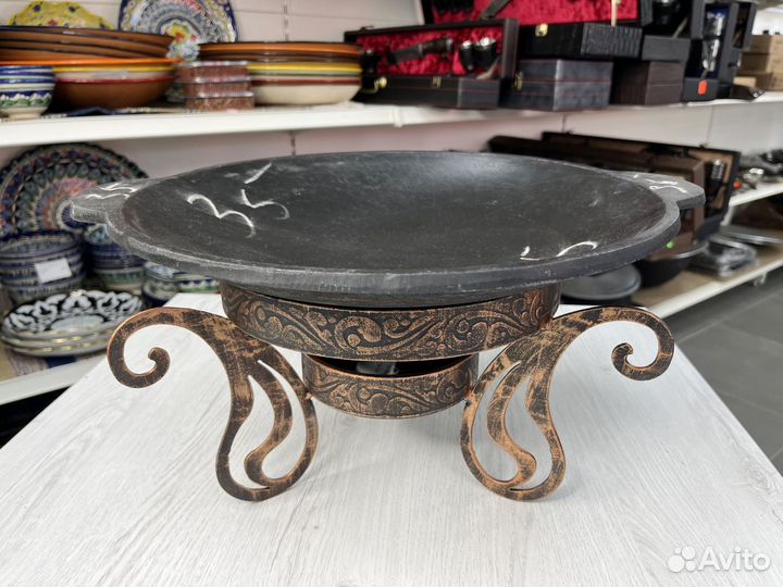 Садж чугунный с подставкой