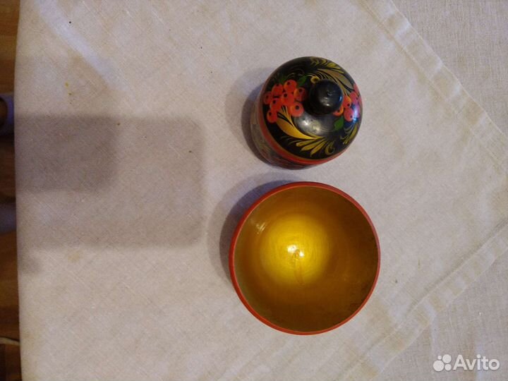 Деревянная посуда хохлома